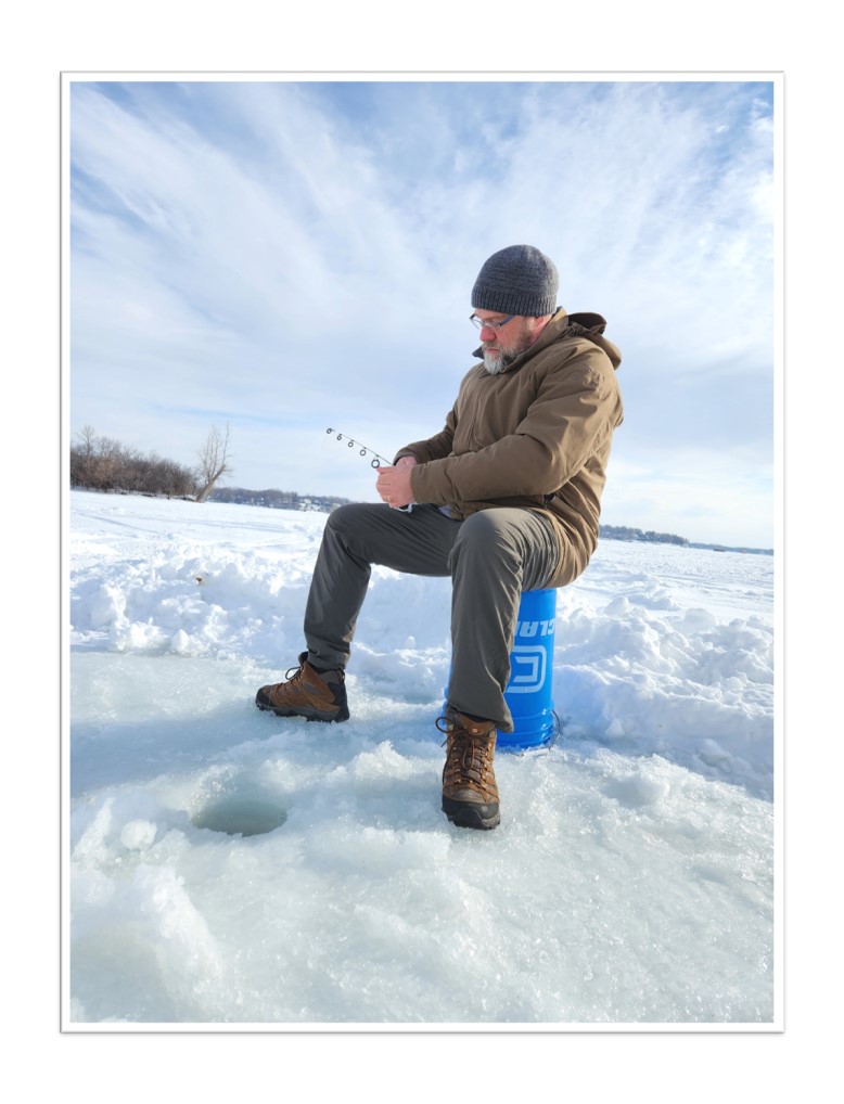 Minnesota Ice Fishing on Lake Minnetonka